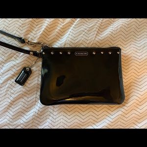 black coach wristlet!